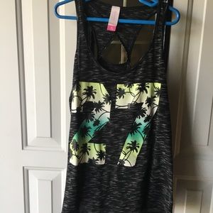Black tank top
